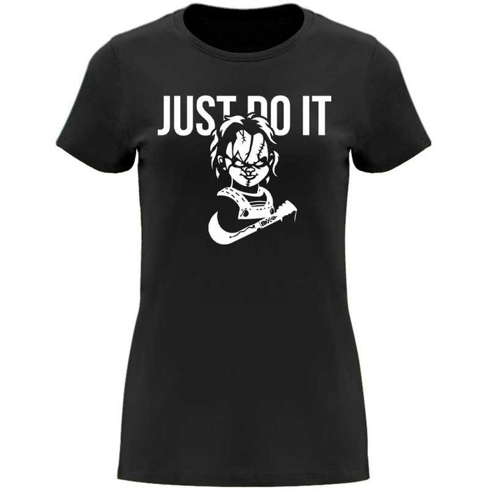 Koszulka damska Just do It Laleczka Chucki Rozmiar S