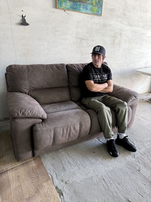 Диван замш 170 см