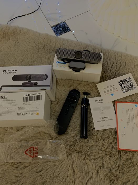 DEPSTECH DW50 PRO 4K AF UHD Webcam — професійна 4K веб-камера