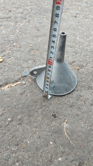 Лейка алюминиевая воронка