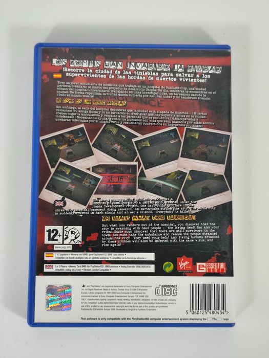 Zombie Virus - Playstation 2 PS2