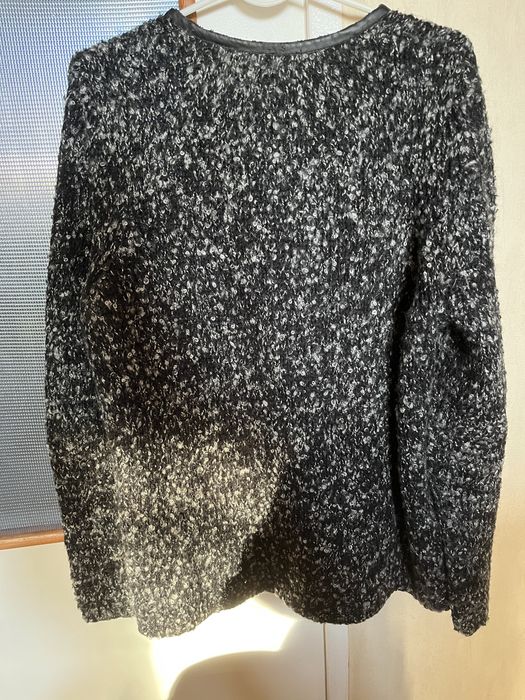 Rozpinany sweter Marks&Spencer, r.48, melanż