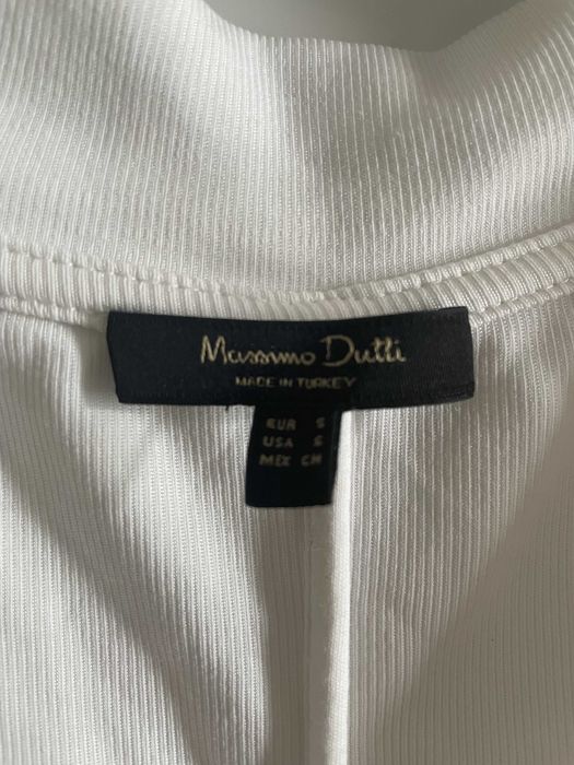 Długa wygodna sukienka Massimo Dutti S