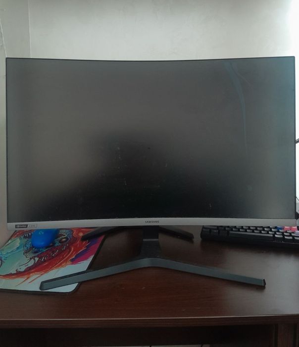 Монитор Samsung 27" 240Hz C27RG50FQI под ремонт / разбита матрица