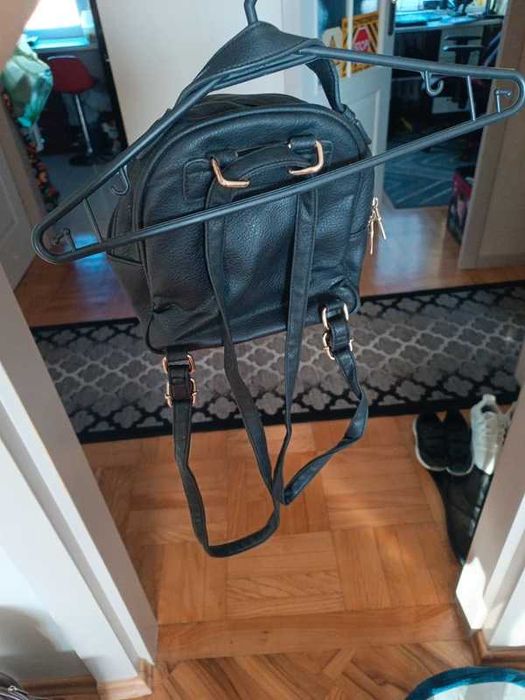 Czarny plecak elegancki