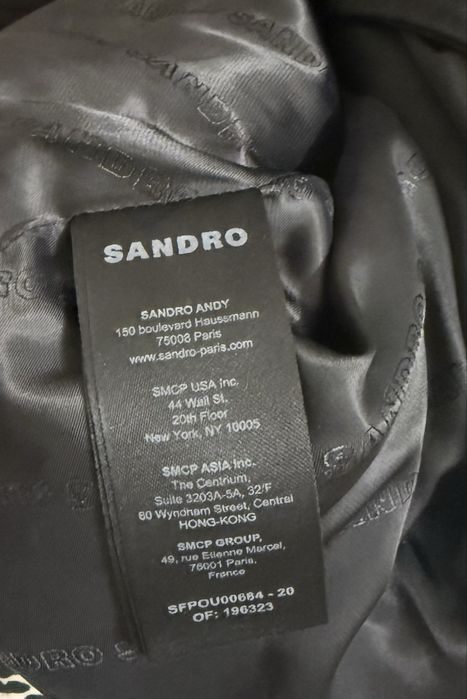 Пуховик жіночий Sandro