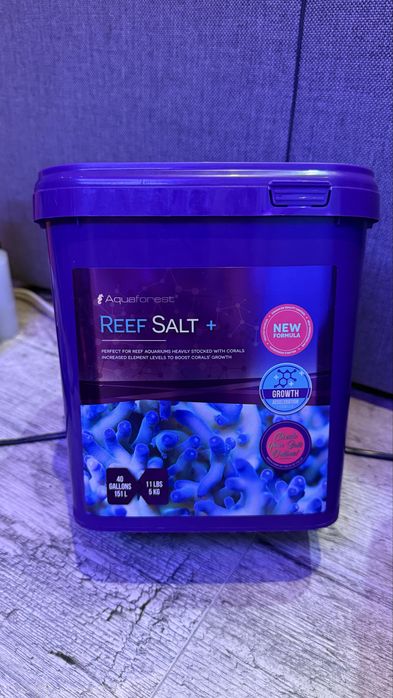 Reef salt + Aquaforest
