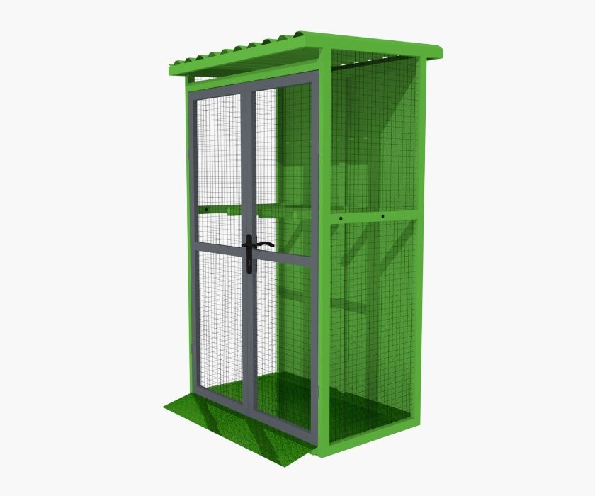 Klatka Box Szafa na butle gazu technicznego na 8 butli