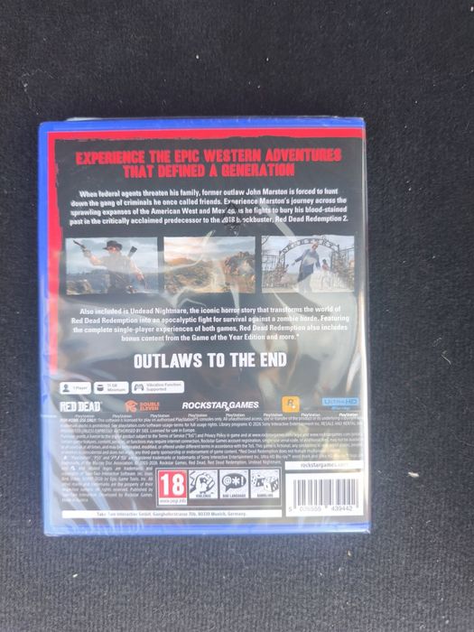 Jogo ps 5 Red Dead Redemption selado