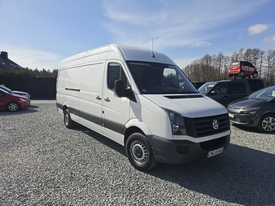Vw Crafter 2016r 2.0Tdi MAXI SUPER STAN tech. Kamera Doinwestowany