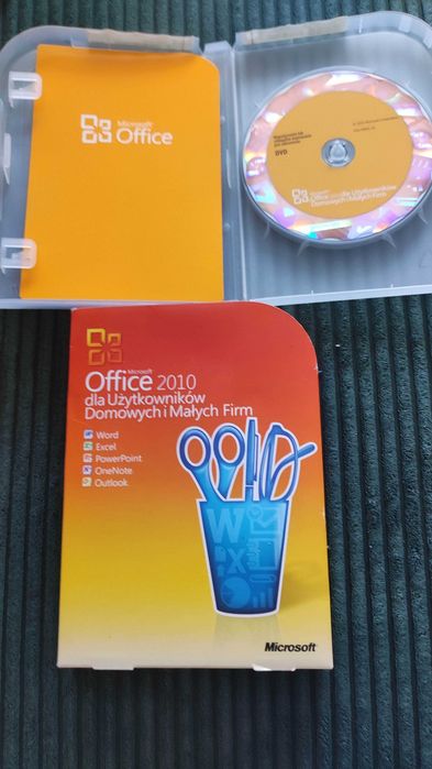 Microsoft Office 2010 Home & Business PL BOX | Licencja Wieczysta | Komplet