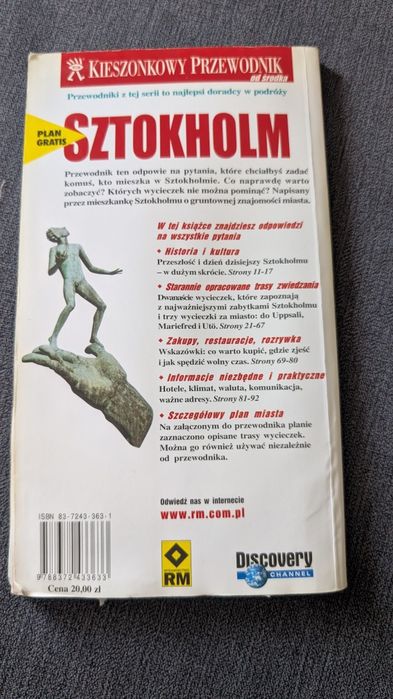 Przewodnik SZTOKHOLM od środka” – Discovery Channel / RM