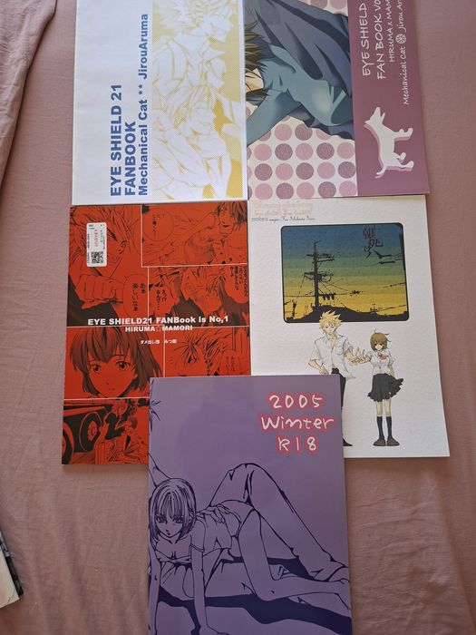 Eye Shield 21 doujinshis Hiruma e Mamori