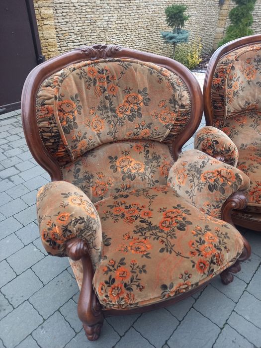 Диван та 2 крісла. Італія.