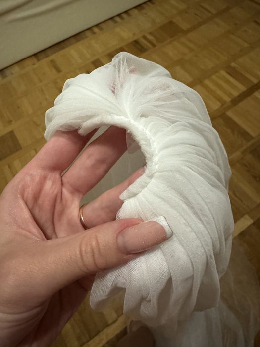 Весільна фата (167 см, мʼяка, не євросітка)