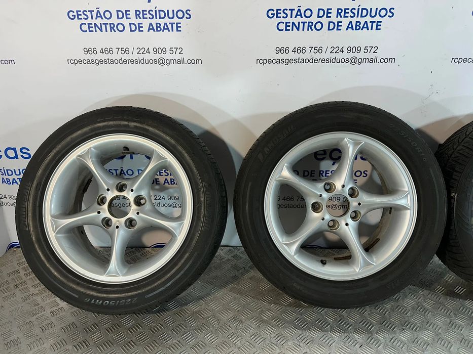 Conjunto Jantes 16 Originais BMW Style 102 5x120 ET47 7J 6758187 2003