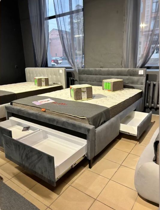 Ліжко з підйомним механізмом або ящиками Кровать с механизмом