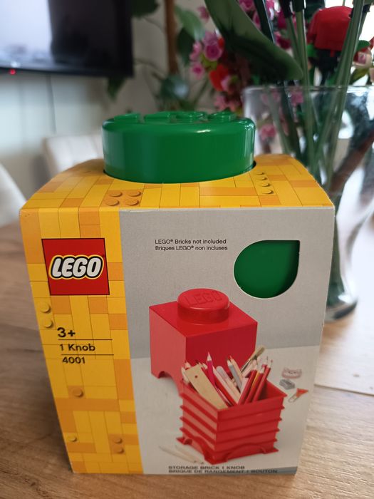 LEGO pojemnik brick do przechowywania klocków zabawek