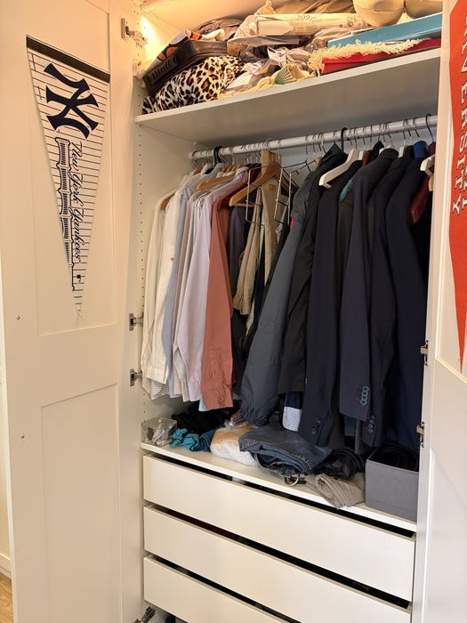 Roupeiro IKEA PAX branco com transporte incluído