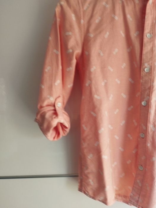 Koszula chłopięca Reserved 152 ananasy morela