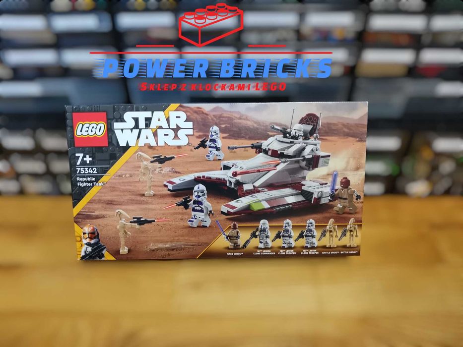 LEGO Star Wars 75342 - Czołg bojowy Republiki