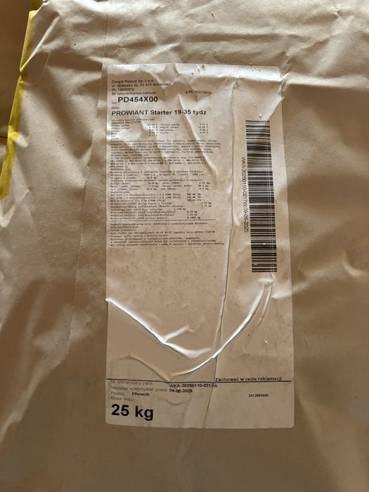 Pasza dla drobiu ( Nioska sypka )