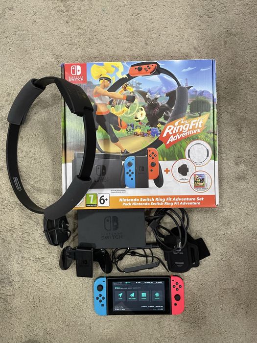 Nintendo Switch Desbloqueada Ringfit edition
