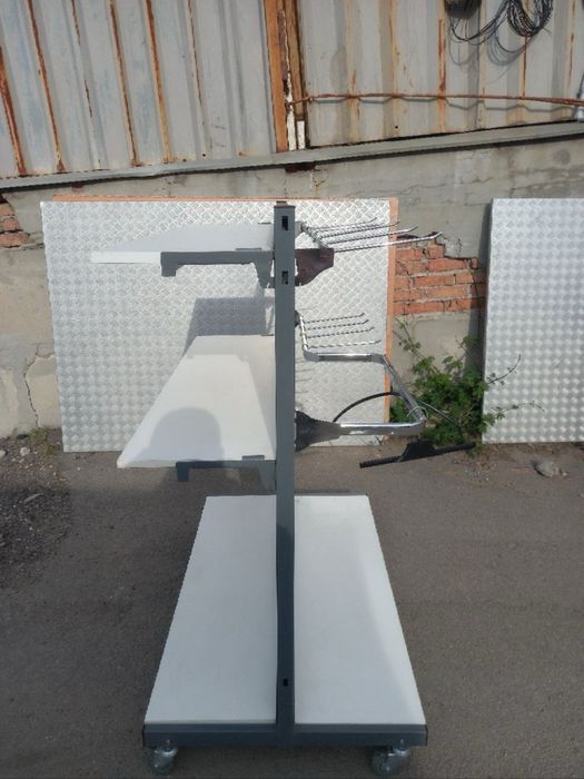 Метал бу труба 40х40х2 стійка під торгівельне обладнання/ стойка/ оборудование для магазина/ секонд хенд