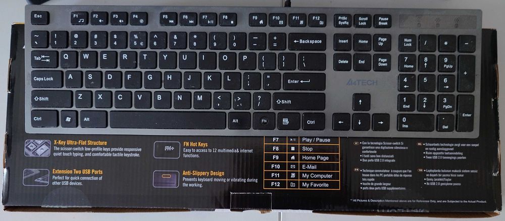 Klawiatura A4TECH KV-300H
