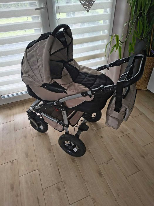 Wózek TAKO czarno - beżowy