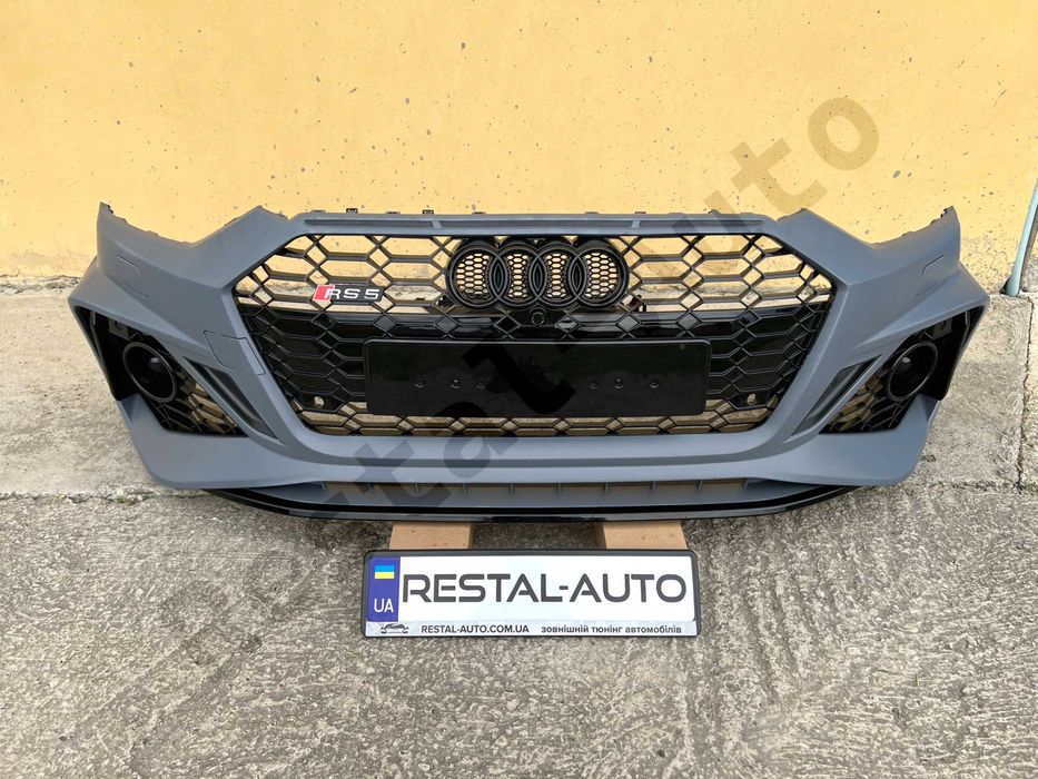 бампер audi a5 b9 rs 8w 2020+ Передний БАМПЕР ауди а5 б9