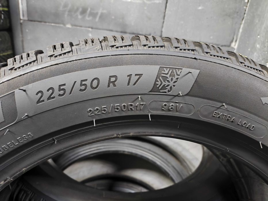 Шини бу 225/50 R17 Michelin Alpin 6 Комплект Пара Зима