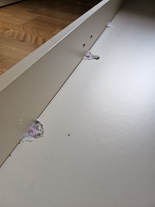 ŁÓŻKO double MEBLIK z szufladą beżowe + gratis - materac do szuflady