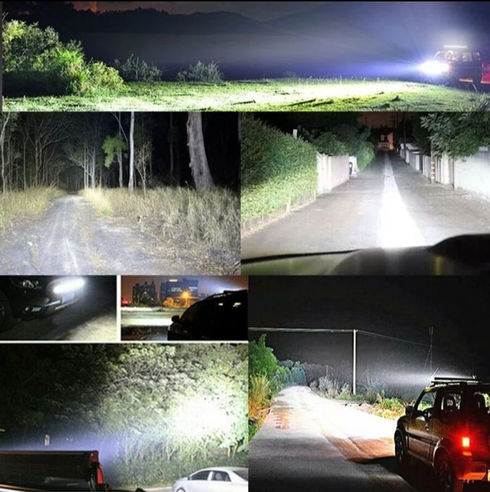 Barra led slim de 108w de potência