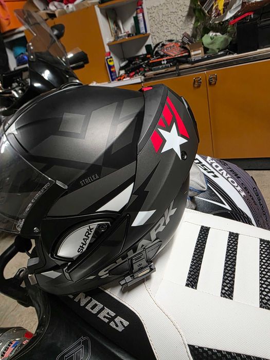 Capacete modular shark