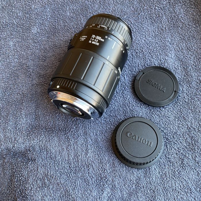 Обьектив Sigma 70-300m 1:4-5.6 dl macro