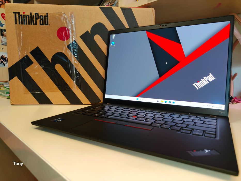 Niezawodny najmocniejszy Lenovo T14s Gen4 i7 1370P 32/512GB 14" 2,8K OLED ideal jak nowy