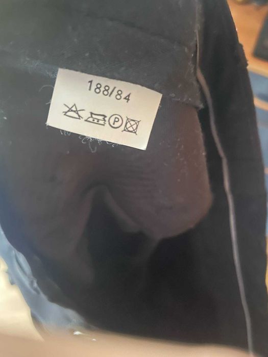 Garnitur guittard czarny slim jak nowy + koszula