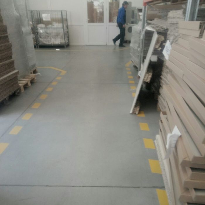 Наливна підлога. Топінг. Промислова підлога, стяжка