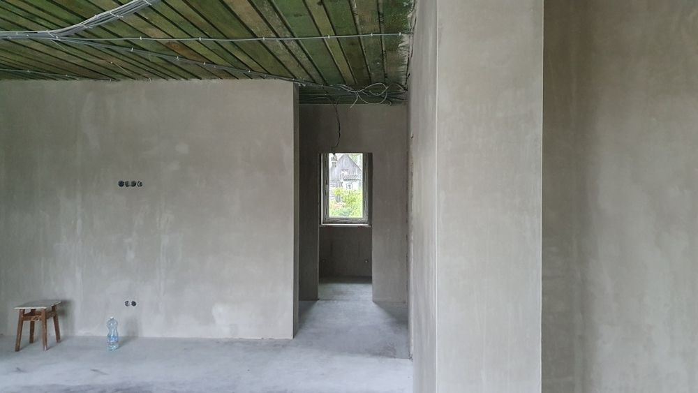 Машинна штукатурка. Досвід та якість