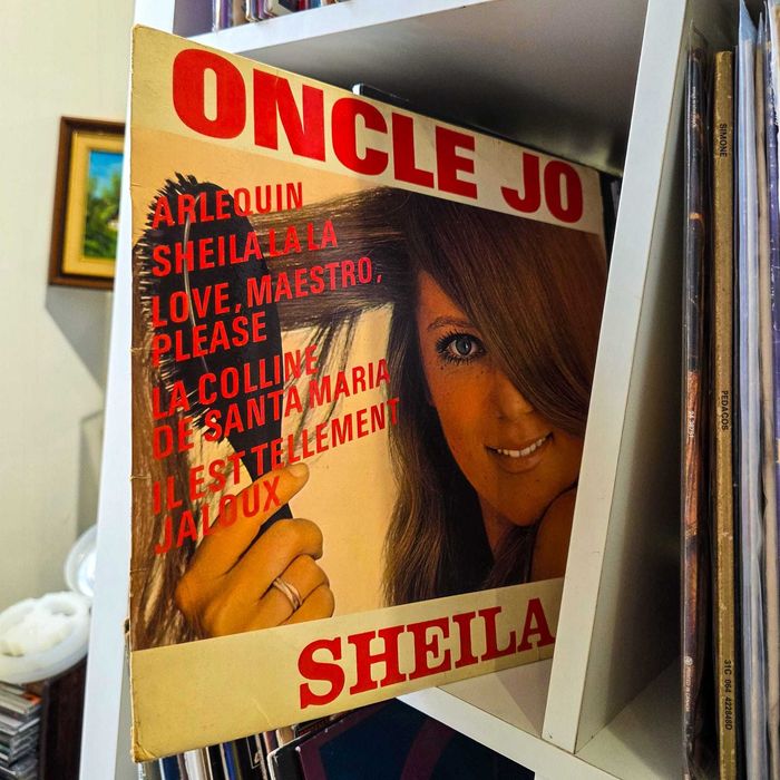 Disco Vinil LP Sheila – Oncle Jo – 33 RPM – Autografado