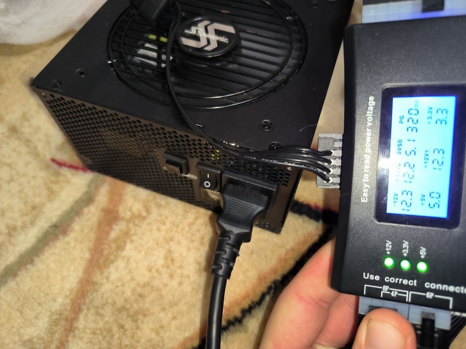 Seasonic Focus GX-1000 1000W 80 Plus Gold Флагман  Еталонні тести  Пломба rtx rx gtx gt mx gaming oc