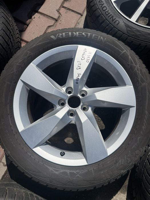 Felgi aluminiowe 5x100 17x6,5j et39 Vw Skoda Seat Audi