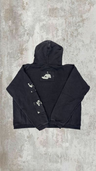 НА РУКАХ!! black ERD hoodie  M L XL archive rick owens opium архив