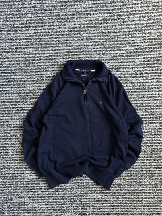 Полузамок tommy hilfiger 1/3 zip tommy hilfiger кофта tommy hilfiger