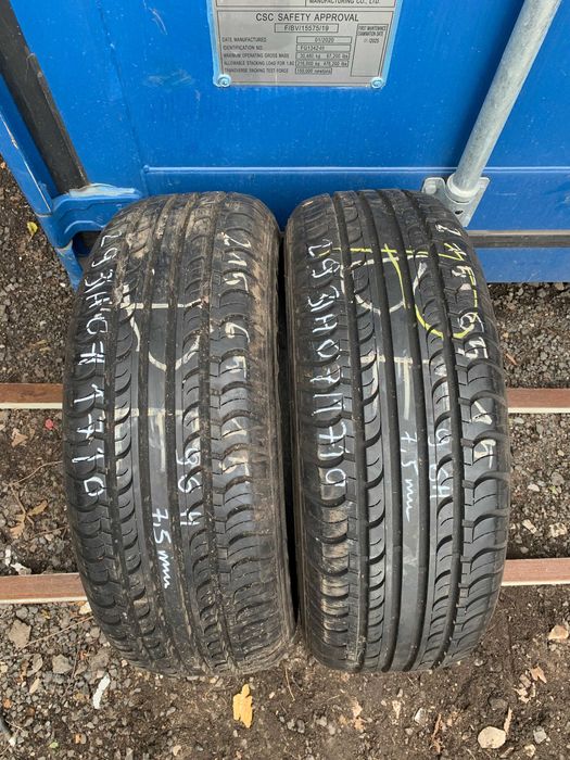 2 szt. opony używane letnie 215/65r15 Hankook Optimo K415