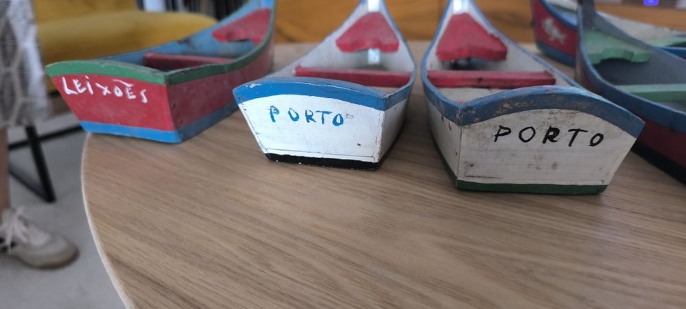 Barquininhos de exposição