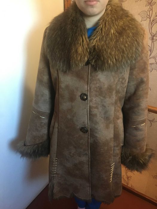 Дубленка натуральная на девочку