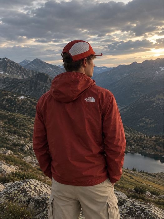 Оригинал | мужская ветровка the north face L размер