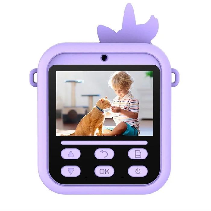 Дитячий фотоапарат миттєвого друку S11, кролик / єдиноріг / панда